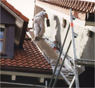 Layher Bautechnik: Alu-Dachaufstieg