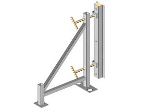 Layher Bautechnik: Justierabschalstütze (verzinkt)