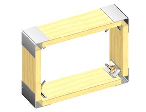 Layher Bautechnik: Schalecke (verzinkt)