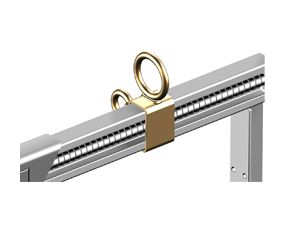 Layher Bautechnik: Kranaufhängung für Schalzwingen