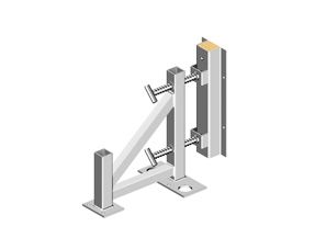 Layher Bautechnik: Justierabschalstütze kompakt (verzinkt)